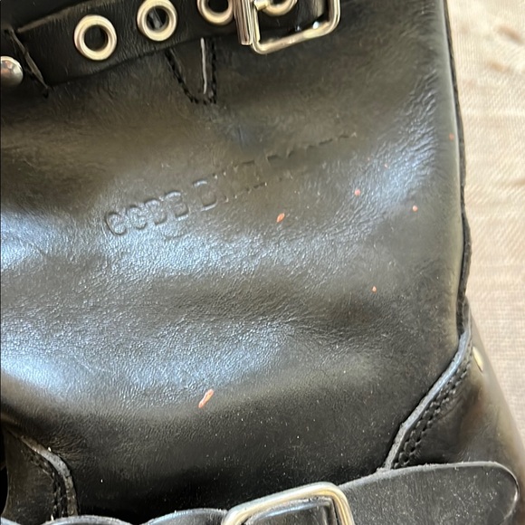Golden Goose black leather biker boots 39 - Picture 5 of 12